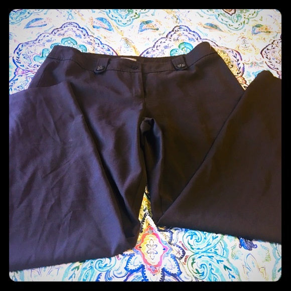 Woman’s  “Ann Taylor” Brown Dress Slacks - Picture 1 of 6